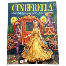 1954 Cinderella Wonder Book Hardcover Illustrated Vintage Childrens Storybook picture