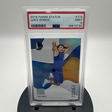 2018 Panini Status Luka Doncic RC #172 PSA 9 picture