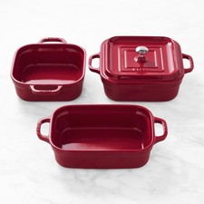 Staub Stoneware Bakeset - 4-Piece Set (Cranberry) picture