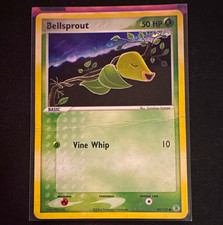 Pokémon TCG Bellsprout Holo 53/112 EX FireRed & LeafGreen 2004 Damaged picture