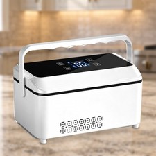 Juiseaty Insulin Cooler Travel Case Rechargeable Portable Medicine Fridge White picture