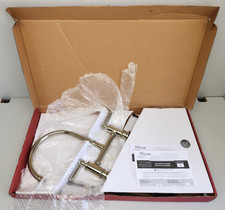 Pfister Port Haven LG31-TDD 2-Handle Bridge Kitchen Faucet Nickel Side Spray New picture