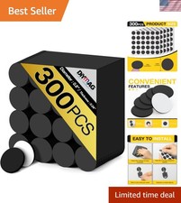 Magnets with Adhesive Backing, 300Pcs 0.8 x 0.04inch Round Small Magnetic Dot... picture