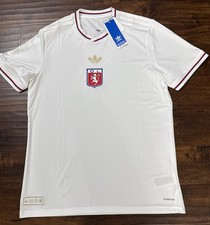 NWT Olympique Lyonnais Jersey75th Anniversary Les Gones Legacy Men’s L. A0 picture