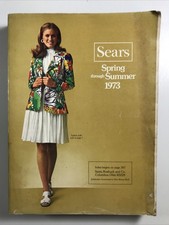 SEARS catalog Spring Summer 1973-Toys VTG Fashion Games Electronics Furniture picture