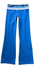 Lululemon Y2K Reverse Groove Pant Beachy Floral White/Blue Size 6/33” Inseam EUC picture