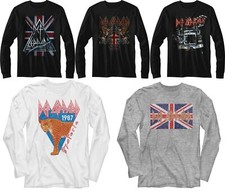 Pre-Sell Def Leppard Rock Music Licensed Long Sleeve Shirt  picture