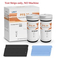 (Test Strips Only) URIT 20pcs/box Blood Lipid Test Strips for 5 in 1 PFS-30A picture