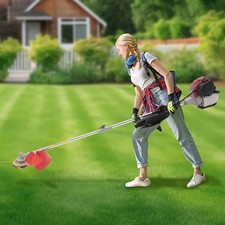 35.88CC 4 Stroke Gas String Weed Trimmer Weed Eater Weed Wacker Grass Cutter picture