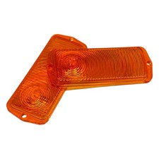 New International Scout 80 800 Amber Turn Signal Parklight Lenses 1 pair picture