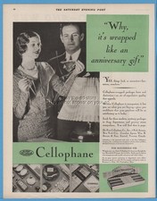 1929 DuPont Cellophane Dennison Framingham Massachusetts vintage photo ad picture