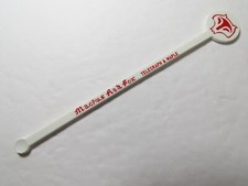 Swizzle Cocktail Stir Stick Machus Red Fox Telegraph and Maple Vintage C2668 picture