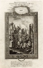 Antique Print-FRONTISPIECE-TITLE-RELIGIONS-Hurd-1785 picture