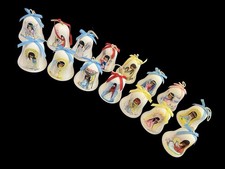 De Grazia Bells Set 1983-1998 Pottery Annual Hanging Vintage Ornaments LOT 15 picture