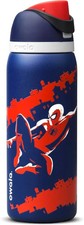Owala Spiderman 32oz FreeSip Insulated Stainless Steel Water Bottle Straw Sports picture