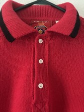 Vintage ESPRIT Sz L Women’s Polo Style RED Wool Sweater Hard-to find Classic picture