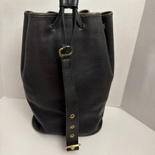 Coach Sling Bag Bucket Bag Vintage  pre 1994 black picture