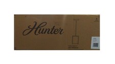 Hunter Astwood 1 Light Matte Black Cylinder Pendant Kitchen Light 19005 picture