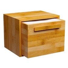 Clean Skin Club Clean Towels XL Original + Bamboo Container - Drawer - 50ct picture