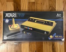 Atari 2600+ PAC-MAN Edition Console, Game & Wireless Joystick. BRAND NEW Sealed picture