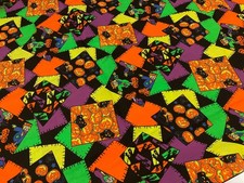 Bright Vintage Hallmark Cotton Fabric Aprox. 3.5 yds. x 60 inches picture