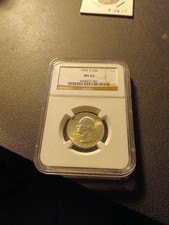 1945-D Washington Quarter NGC MS63  picture