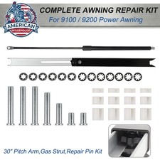 For Dometic 9100 9200 Power RV Awning Pitch Arm Gas Strut Repair Pin Kit 30inch picture