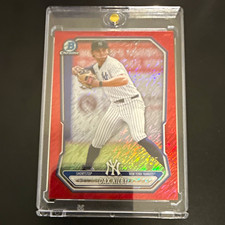 Bowman 2026 Chrome Prospects Dax Kilby BCP-224 New York Yankees RC Red /5 picture