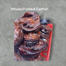 5PCS SMOKED DRIED CATFISH FISH( Big &  Medium  picture