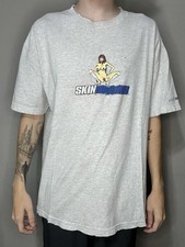 Rare Vintage Skin Industries Graphic Tshit Size Xl Perfect Distressing T-Shirt picture