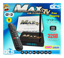 MaxTV Gold PRO 25 Max TV Box 8K Quad Core 64 Bit 2026 picture