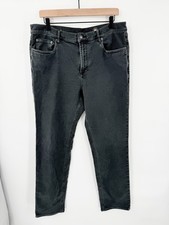 Faherty Brand Men’s Stretch Denim Jeans Pant 35x30 Cotton Blend Five Pockets picture