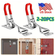 Heavy Duty Steel Toggle Latch Catches Adjustable Lock Clamp For Boxes Case New picture
