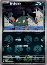 Trubbish (Poke Ball Pattern) - 059/086 - Common - Holo (Near Mint) White Flare - picture
