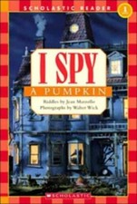 Scholastic Reader Level 1: I Spy A Pumpkin - Paperback By Jean Marzollo - GOOD picture