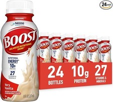 BOOST Original Nutritional Shake Very Vanilla Ready to Drink Protein Drink 24pk picture