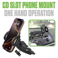 Cellet CD Slot Phone Holder Mount Compatible with Apple iPhone Samsung Galaxy picture