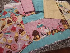 19 YDS OOP MICHAEL MILLER FABRIC JUST DESSERTS-ANTS ARE MUNCHIN 2X2-COUNTER TOP picture