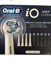Oral-B iO Deep Clean NO BOX Replacement Toothbrush Head, 9-Black NO BOX picture