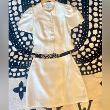 Reformation Mika Two Piece In Cream, brand new, no flaws, without tags. picture