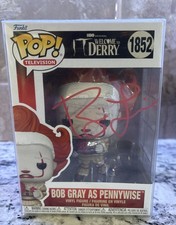 Pennywise Clown Funko Pop signed by Bill Skarsgard Autograph W/ COA - IT Derry picture