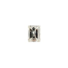 Natural 0.71ct Gia N VVS2 Bent Top Rectangular Emerald Step Cut Loose Diamond picture