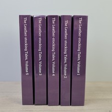 The Leather-Stocking Tales Vol 1-5 James Fenimore Cooper Complete Set Hardcover picture