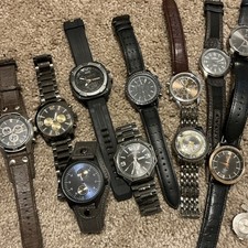 29-Piece Men's & Women’s Collector & Reseller Watch Lot (Fossil, Seiko, Timex, picture