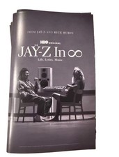 JAY-Z In 8 HBO World Premiere Program Booklet Metropolitan Opera House Exclusive picture