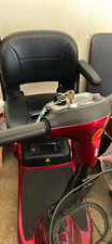 Invacare 4-Wheel Electric Mobility Scooter Red/Black 11-20mi 300lb Basket picture