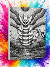 Origin Forme Giratina 4 slot Toploader Laser Engraved Binder picture