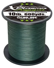 Sunline Xplasma Asegai Green Braided Line 600 Yards picture