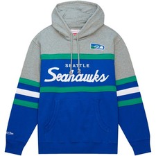 Men's Seattle Seahwks Mitchell & Ness NFL Head Coach Sideline Hoodie Many Sizes picture