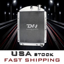 3 Row Aluminum Radiator For 1942-1946 1943 1944 1945 Chevy Truck Small Block V8 picture
